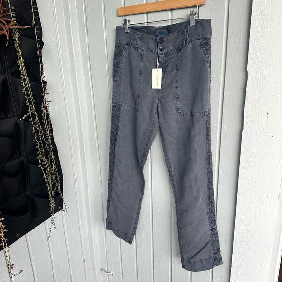 Sundance Organia Lace Pants Grey size 4 NWT - Picture 6 of 9